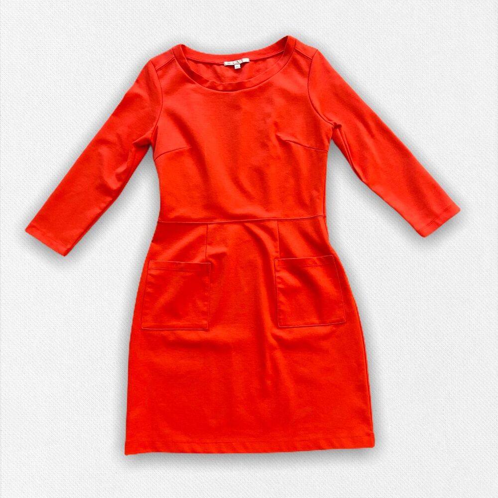 Gap Red Dress Women’s Size XS Long Sleeve Classic Retro Style